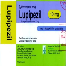 Lupipezil 10mg - Thuốc điều trị triệu chứng suy giảm trí nhớ của Ấn Độ