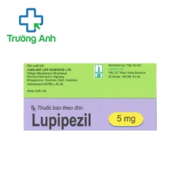 Lupipezil 5mg - Thuốc điều trị triệu chứng suy giảm trí nhớ của India