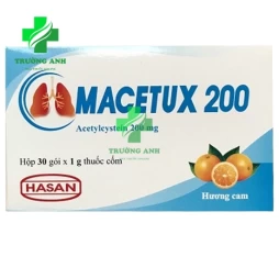 Macetux 200 - Thuốc tiêu chất nhầy đường hô hấp hiệu quả