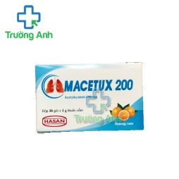 Macetux 200 - Thuốc tiêu chất nhầy đường hô hấp hiệu quả