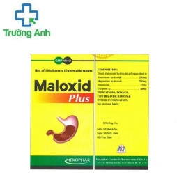 Maloxid Plus Mekophar - Giúp điều trị bệnh viêm loét dạ dày, tá tràng