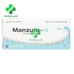 MANZURA - 15 - Thuốc điều trị tâm thần phân liệt của Davipharm