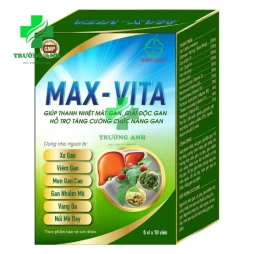 Max-vita OShii - Viên uống tăng cường chức năng gan hiệu quả