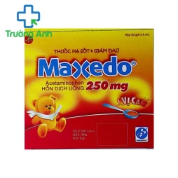 Maxedo 250mg/5ml - Thuốc điều trị giảm đau, hạ sốt hiệu quả
