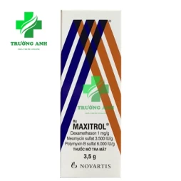 Maxitrol (Thuốc mỡ tra mắt) - Thuốc tra mỡ mắt chống viêm mắt hiệu quả