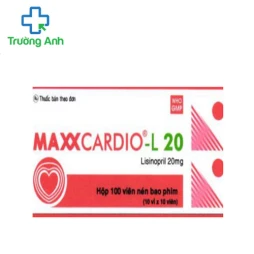 MAXXCARDIO L20 PLUS - Thuốc điều trị tăng huyết áp