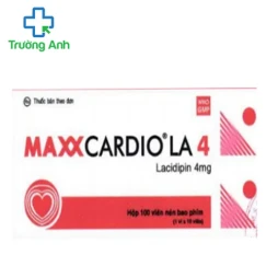 MAXXCARDIO LA 4 - Thuốc điều trị tăng huyết áp hiệu quả