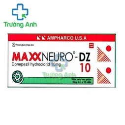 Maxxneuro-Dz 10 Ampharco USA - Điều trị chứng sa sút trí tuệ