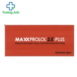 MAXXPROLOL 2.5 - PLUS - Thuốc chữa trị huyết áp hiệu quả