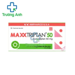 Maxxtriptan 50 Ampharco USA - Thuốc điều trị bệnh đau nửa đầu
