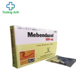 Mebendazol 500mg Armephaco - Thuốc điều trị chữa trị giun sán hiệu quả