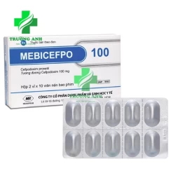 Mebicefpo 100 Mebiphar - Thuốc hỗ trợ điều trị nhiễm khuẩn hiệu quả