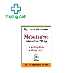 Mebufen 750 OPV - Điều trị thoái khóa khớp, viêm khớp dạng thấp