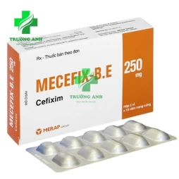 MECEFIX-B.E 250MG - Thuốc điều trị nhiễm khuẩn hiệu quả của Merap