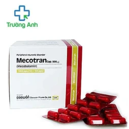 Mecotran Cap - Phòng và điều trị thiếu vitamin B12, thiếu máu