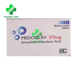 Medoclav 375mg - Thuốc điều trị bệnh đường hô hấp hiệu quả