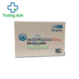 Medoprazole 20mg Medochemie - Điều trị loét dạ dày - tá tràng
