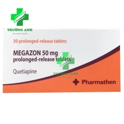 Megazon 50mg Pharmathen - Thuốc điều trị tâm thần phân liệt