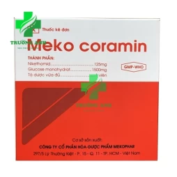 Meko Coramin - Điều trị suy hô hấp, suy tuần hoàn