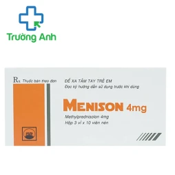 Menison 4mg Pymepharco - Thuốc điều trị viêm xương khớp