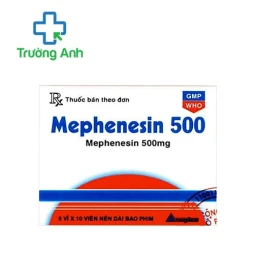 Mephenesin 500 Vacopharm - Điều trị các bệnh do thoái hóa đốt sống