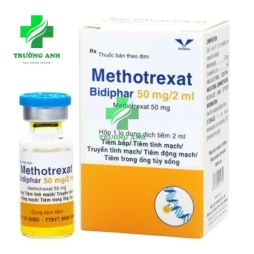 Methotrexat Bidiphar 50mg/2ml - Thuốc điều trị ung thư