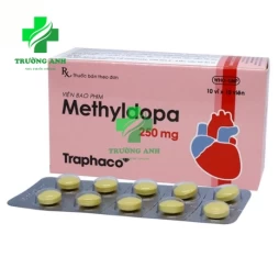 Methyldopa 250mg Traphaco - Thuốc điều trị tăng huyết áp hiệu quả