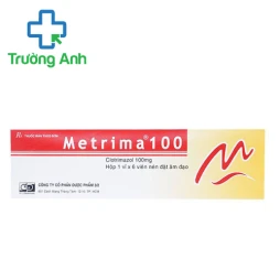Metrima 100 - Thuốc điều trị viêm âm đạo của F.T.Pharma