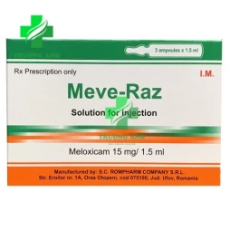 Meve-Raz - Thuốc điều trị đau xương khớp của Rumani