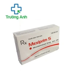 Mexiprim 5 Dopharma - Hỗ trợ điều trị hen phế quản ở mức độ vừa và nhẹ