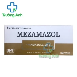 Mezamazol 5mg - Thuốc điều trị trước phẫu thuật do cường giáp