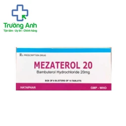 Mezaterol 20 - Thuốc điều trị hen phế quản hiệu quả