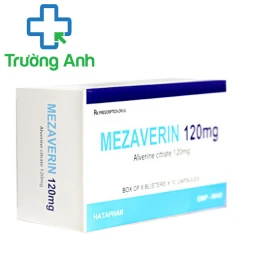 Mezaverin 120mg - Thuốc điều trị co thắt cơ trơn đường tiêu hóa