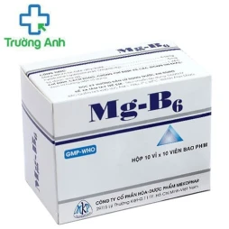 Mg- B6 Mekophar - Giúp bổ sung vitamin B6 cho cơ thể