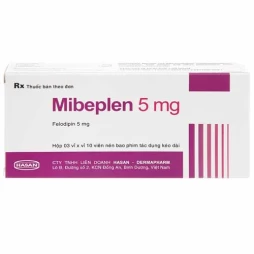 Mibeplen 5mg - Thuốc điều trị cao huyết áp của Hasan-Dermapharm