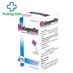 Midagentin 0,6g - Thuốc điều trị viêm Amidan, viêm họng