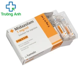 Midazolam B.Braun 1mg/ml - Thuốc gây mê, gây tê hiệu quả