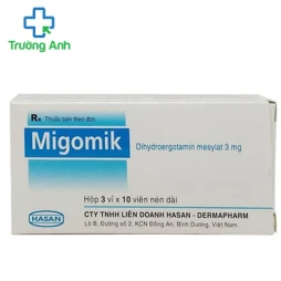 Migomik - Thuốc điều trị chứng đau nửa đàu hiệu quả