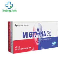 Migtana 25 - Thuốc điều trị đau đàu hiệu quả
