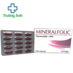 Mineralfolic - Tăng sức đề kháng, cải thiện hệ miễn dịch bà bầu