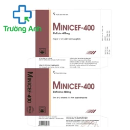Minicef 400mg - Thuốc điều trị nhiễm khuẩn hiệu quả của Pymepharco