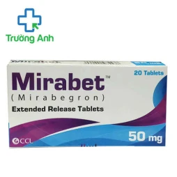 Mirabet 50mg - Thuốc giúp làm giãn cơ bàng quang của Pakistan
