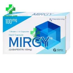 Mirgy capsules 100mg Getz Pharma - Thuốc hỗ trợ điều trị động kinh và đau thần kinh hiệu quả