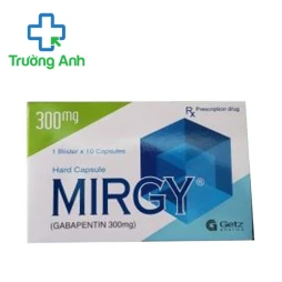 Mirgy capsules 300mg Getz Pharma - Thuốc điều trị động kinh