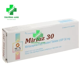 Mirtaz 30 Sun Pharma - Điều trị chứng trầm cảm hiệu quả của Ấn Độ