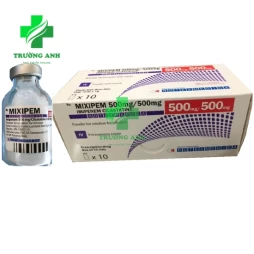 Mixipem 500mg/500mg - Dùng để điều trị nhiễm khuẩn hiệu quả