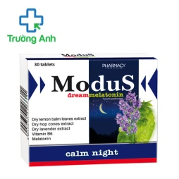 Modus Dream Melatonin Pharmacy - Hỗ trợ ngủ ngon, ngủ sâu giấc