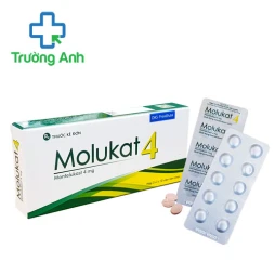 Molukat 4 DHG Pharma - Thuốc điều trị hen suyễn cho trẻ