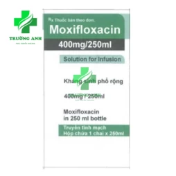 Moxifloxacin 400mg/250ml Solution for Infusion - Thuốc điều trị nhiễm khuẩn hiệu quả