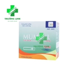 Mumcal 500mg/10ml - Hỗ trợ bổ sung Calcium hiệu quả cho cơ thể